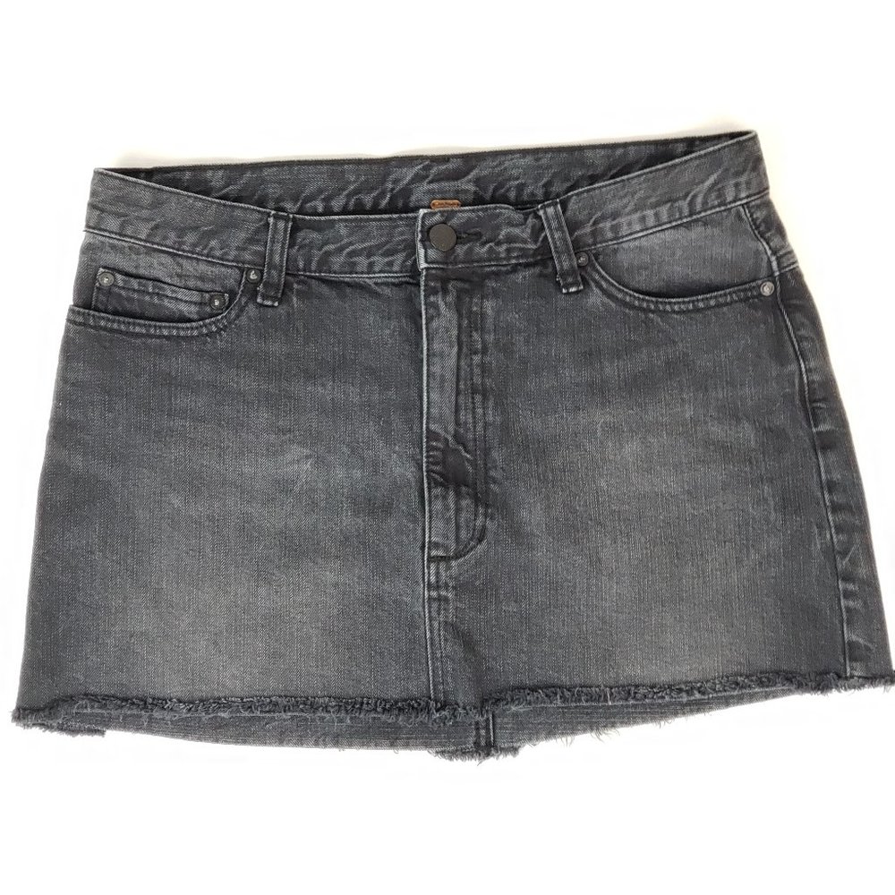 Free People Beat Of The Music Raw Hem Mini Skirt